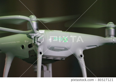 Drone flying at a drone training center 80327121