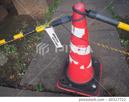 Off-limits traffic cone and safety bar Off-limits traffic cone and safety bar 80327722