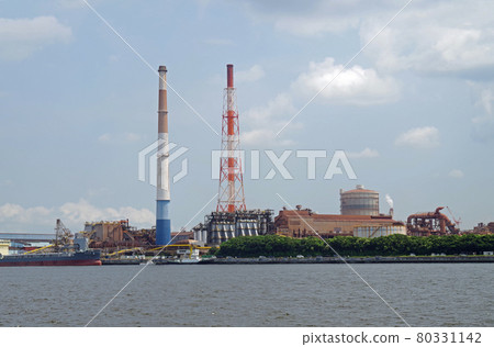 View of Ogishima steelworks 80331142