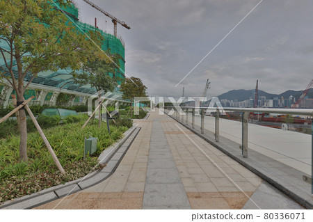 the seasonal walkways at Kai Tak Sky Garden, HK 25 June 2021 the seasonal walkways at Kai Tak Sky Garden, HK 25 June 2021 80336071