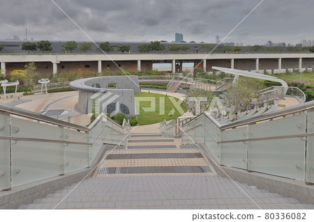 the gathering spaces at Kai Tak Sky Garden, HK 25 June 2021 80336082