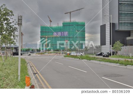 High Rise Under Construction at Kai Tak Development 25 June 2021 80336109