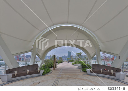 the lookout galleries at Kai Tak Sky Garden, HK 25 June 2021 the lookout galleries at Kai Tak Sky Garden, HK 25 June 2021 80336146