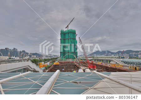 the under construction at Kai Tak Development, hk 25 June 2021 the under construction at Kai Tak Development, hk 25 June 2021 80336147
