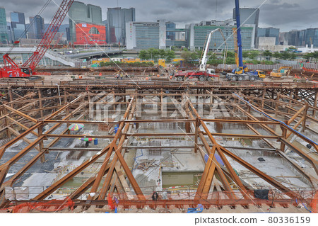 the under construction at Kai Tak Development, hk 25 June 2021 the under construction at Kai Tak Development, hk 25 June 2021 80336159