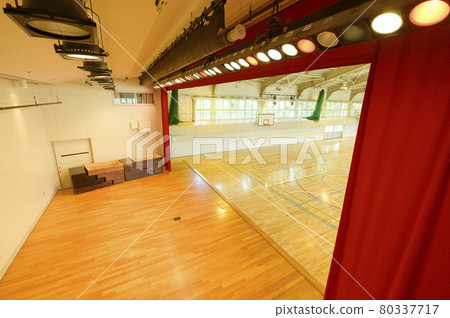 從T台上看到的體育館舞台 80337717
