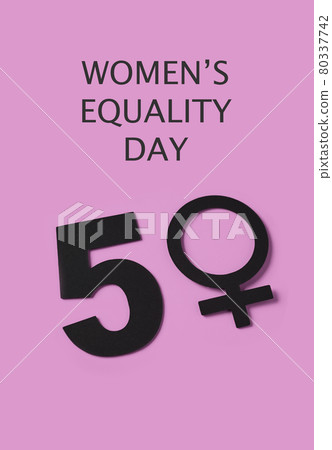 text womens equality day and number 50 text womens equality day and number 50 80337742