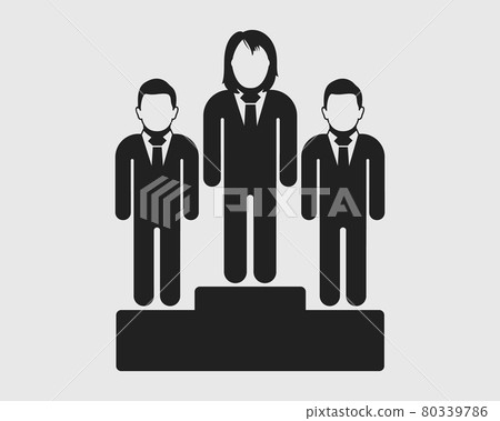 Compare between male and female icon. Flat style vector EPS. Compare between male and female icon. Flat style vector EPS. 80339786