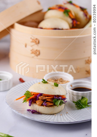 Taiwanese gua bao, Asian hamburger 80339994