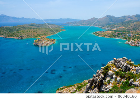 Island of Spinalonga, Crete, Greece Island of Spinalonga, Crete, Greece 80340160