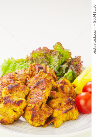 Tandoori chicken home time home rice swallowing Tandoori chicken home time home rice swallowing 80341116