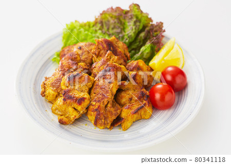 Tandoori chicken home time home rice swallowing Tandoori chicken home time home rice swallowing 80341118