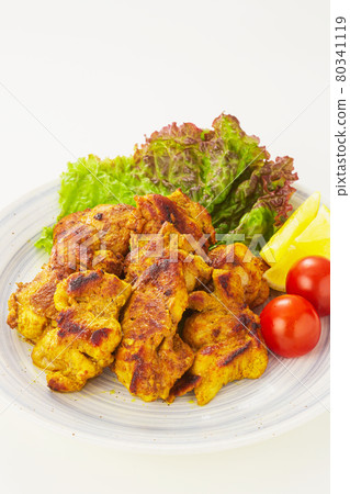 Tandoori chicken home time home rice swallowing Tandoori chicken home time home rice swallowing 80341119