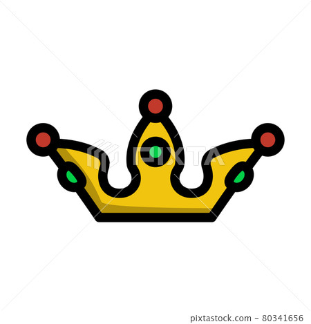 Party Crown Icon Party Crown Icon 80341656