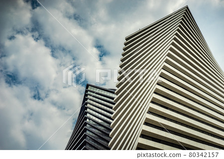 Modern architecture of Tbilisi city Modern architecture of Tbilisi city 80342157