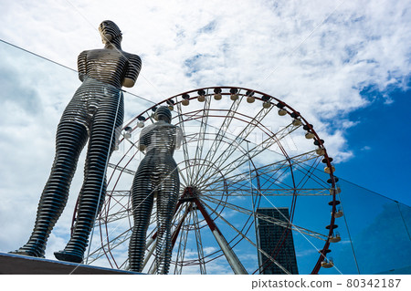 Batumi downtown architecture 80342187