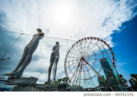 Batumi downtown architecture 80342191