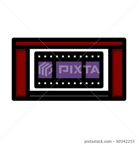 Cinema Theater Auditorium Icon 80342255
