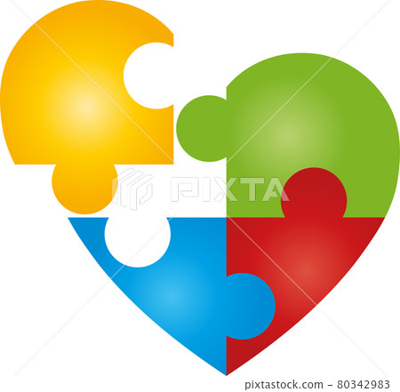 Heart, puzzle, love, logo, icon Heart, puzzle, love, logo, icon 80342983
