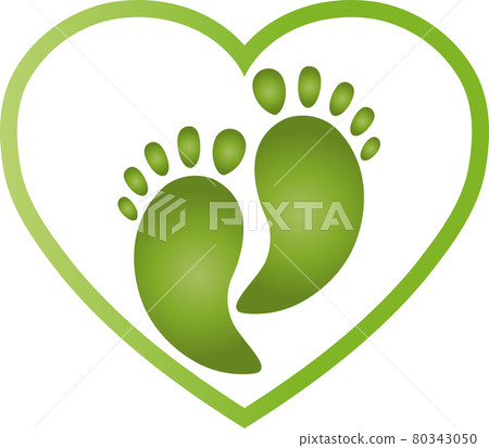 Feet, heart, foot care, foot massage, logo, icon Feet, heart, foot care, foot massage, logo, icon 80343050