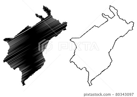 Merida State map vector.... Merida State map vector.... 80343097
