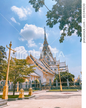 Wat Sothon Wararam Worawihan in Chachoengsao, Thailand 80344830