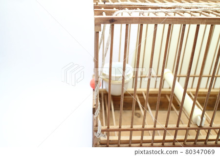Retro image of a birdcage Retro image of a birdcage 80347069