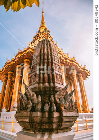 Wat Phra Phutthabat in Saraburi, Thailand Wat Phra Phutthabat in Saraburi, Thailand 80349942
