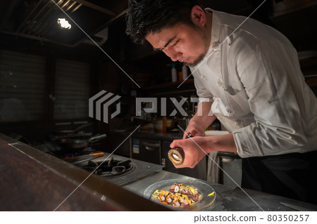 廚師烹飪餐廳 80350257