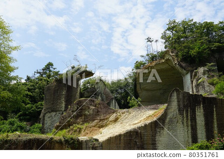 櫪木縣宇都宮市大谷博物館周邊風景 80351761