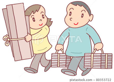 Garbage removal and waste paper collection 80353722