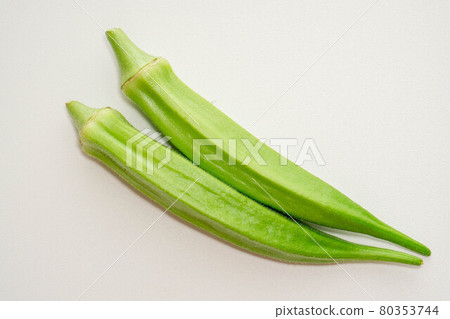 家庭花園夏季蔬菜秋葵 80353744