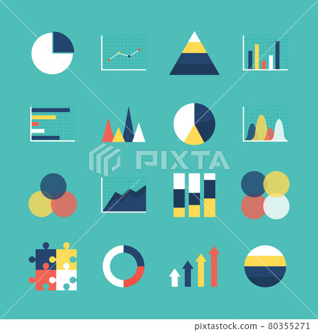 Graph vector illustration Graph vector illustration 80355271