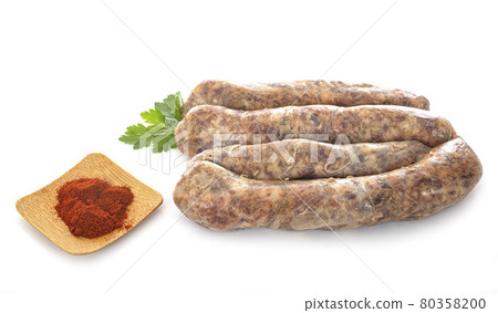 handmade sausages in studio 80358200