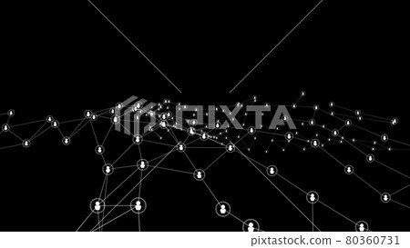 Visionary people network linking and connection Visionary people network linking and connection 80360731