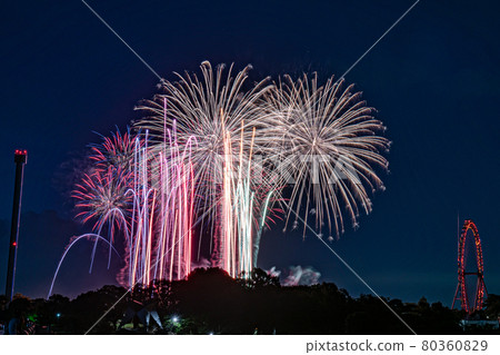 Seibuen Fireworks Festival 2021 Corona Disaster Held Seibuen Fireworks Festival 2021 Corona Disaster Held 80360829