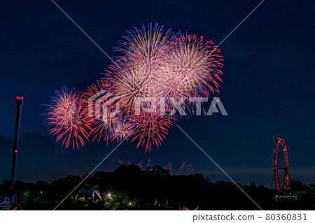 Seibuen Fireworks Festival 2021 Corona Disaster Held Seibuen Fireworks Festival 2021 Corona Disaster Held 80360831