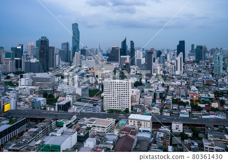 Cityscape and high-rise buildings in metropolis city center Cityscape and high-rise buildings in metropolis city center 80361430