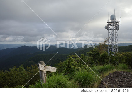 Japanese mountain landscape Japanese mountain landscape 80361906