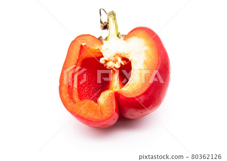 Half color peppers 80362126