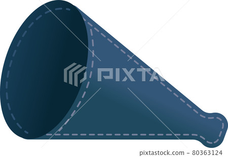 Jeans color megaphone Jeans color megaphone 80363124