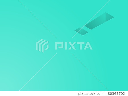 Simple "surprise mark" (exclamation mark) background illustration material (with copy space) 80365702