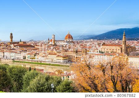 Italy Florence historical center 80367882