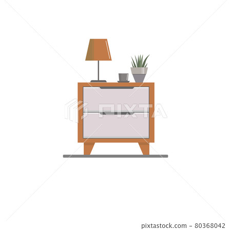 contemporary filing cabinet vector 80368042