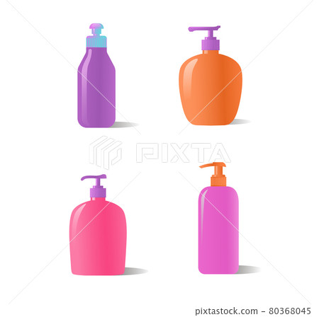 hand sanitizer Antiseptic bottle vector 80368045