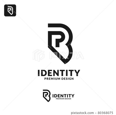 Initial pb letter logo vector illustration 80368075
