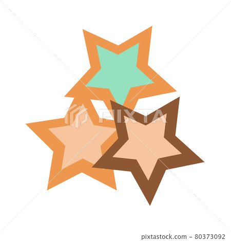 Star-shaped cookies stuffed with early-colored jam on an isolated background. Tea time. Dessert. Design elements. Unhealthy food. Vector. Star-shaped cookies stuffed with early-colored jam on an isolated background. Tea time. Dessert. Design elements. Unhealthy food. Vector. 80373092