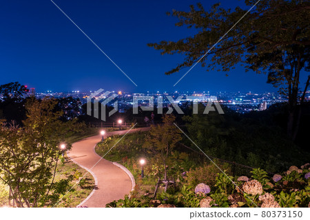 Utatsuyama Park View Hill / Kanazawa City, Ishikawa Prefecture, taken in July 2021 Utatsuyama Park View Hill / Kanazawa City, Ishikawa Prefecture, taken in July 2021 80373150