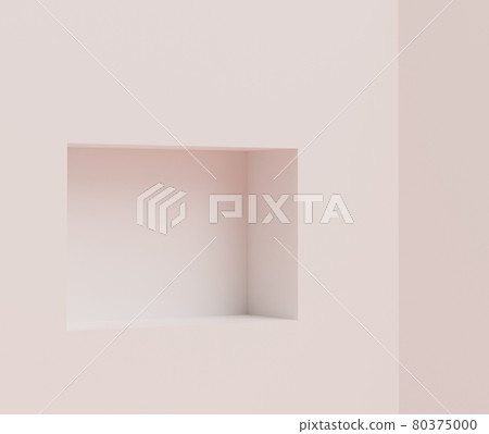3d render of Abstract minimal display podium for showing products, cosmetic presentation and mock up. Showcase scene with pastel earth tone background. Illuminated simple geometric shapes. 3d render of Abstract minimal display podium for showing products, cosmetic presentation and mock up. Showcase scene with pastel earth tone background. Illuminated simple geometric shapes. 80375000