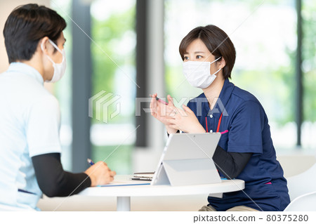 Nursing image Caregiver Nursing staff ■ Shooting cooperation "LINK FOREST" Nursing image Caregiver Nursing staff ■ Shooting cooperation "LINK FOREST" 80375280